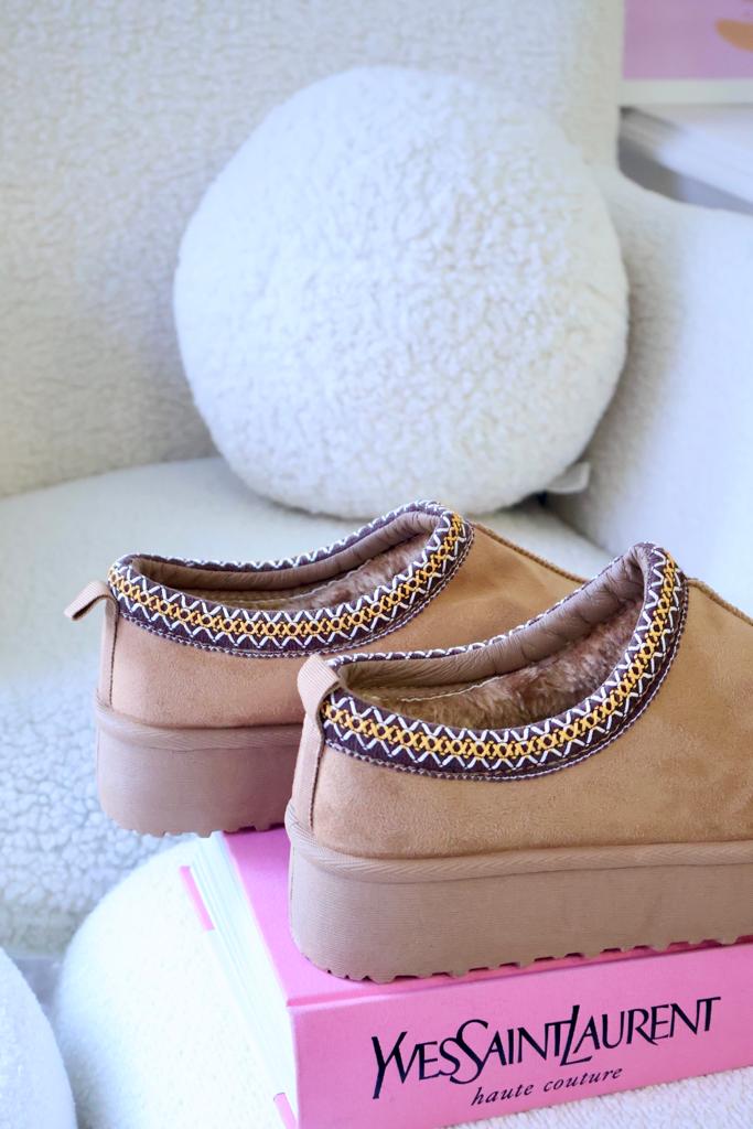 Slippers Camel