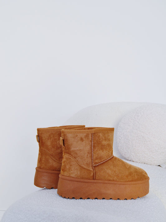 Botas Cano Longo Camel