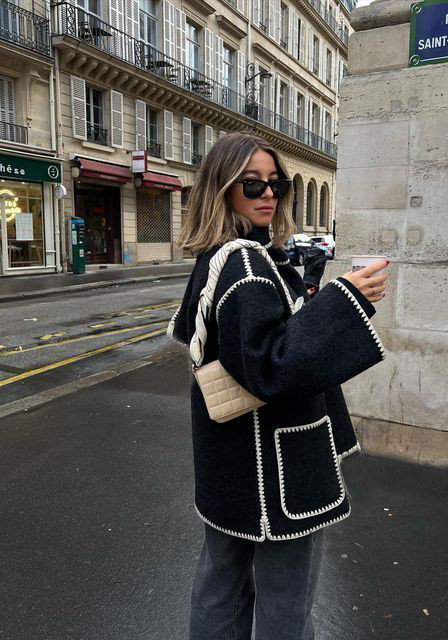 Conjunto Casaco e Cachecol Chloé